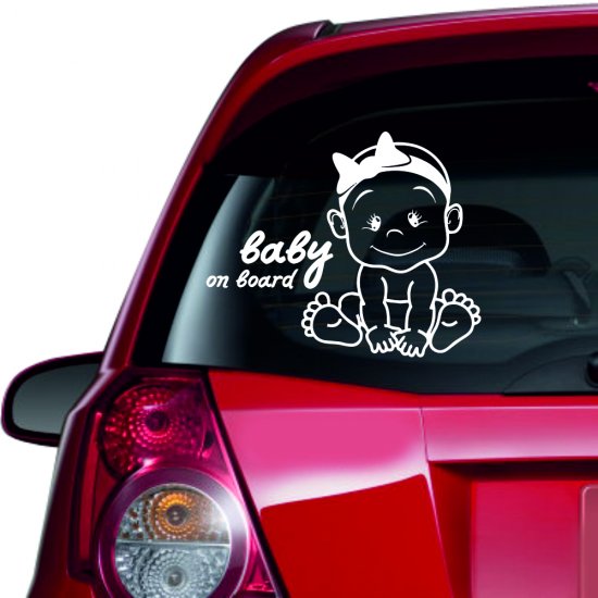 Αυτοκόλλητο αυτοκινήτου - Baby on board 22